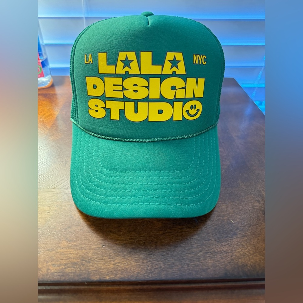 Dressed in LALA Design Studio Trucker Hat
